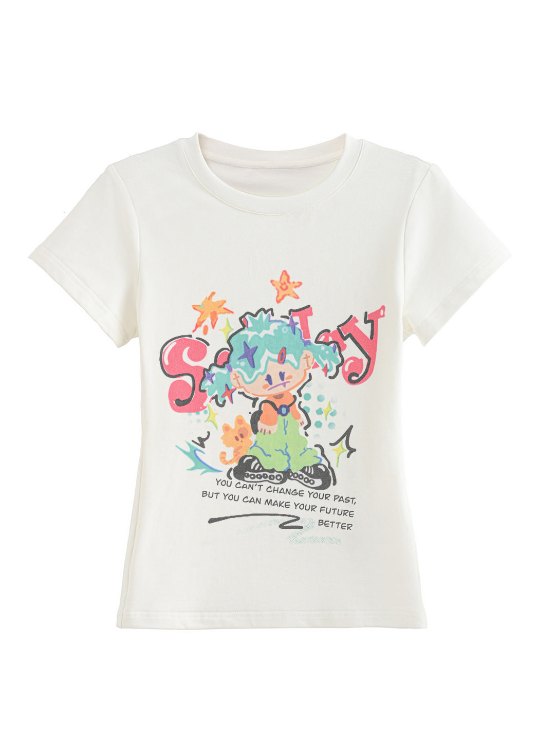 Candy Street Baby Tee-Tops-ntbhshop