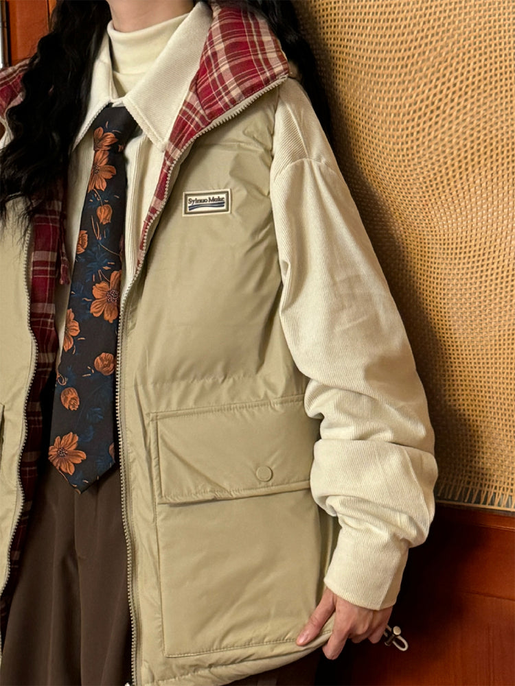 Wanderers Reversible Puffer Vests-ntbhshop