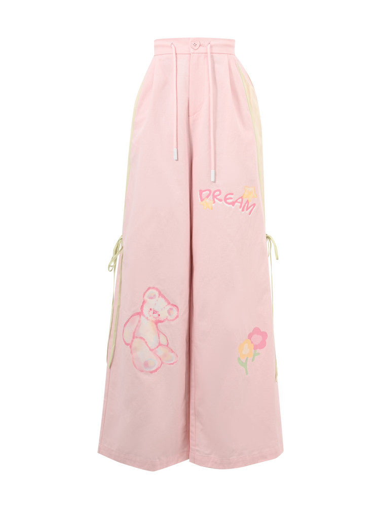 Bear Dream Cotton Pants-Bottoms-ntbhshop