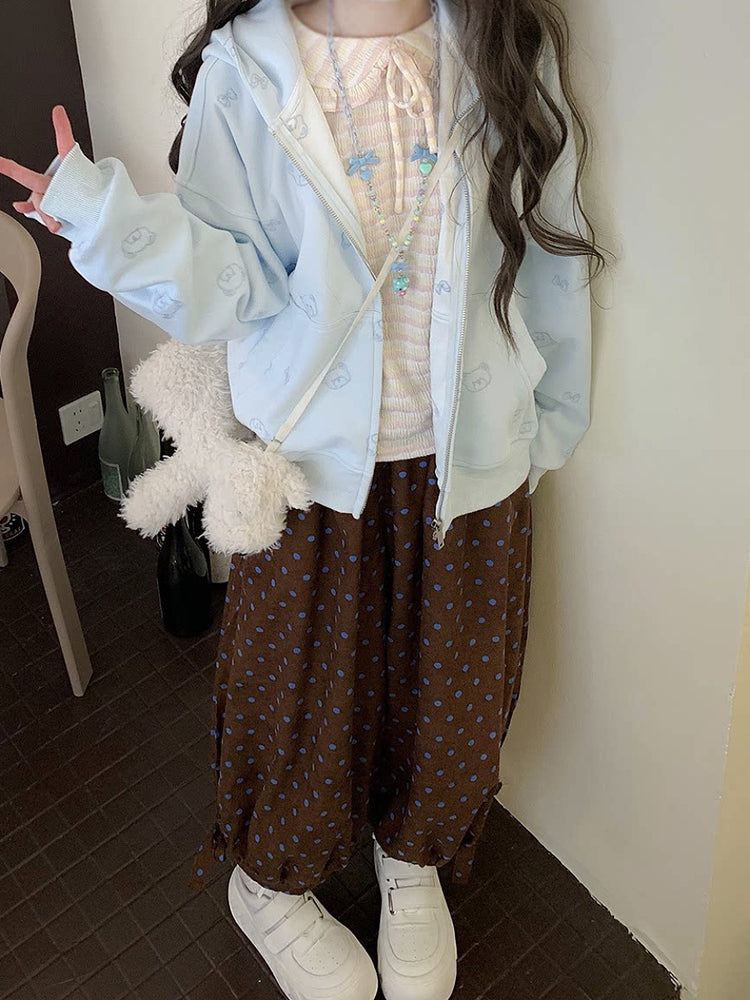 Blueberry Milk Bow Top-Tops-ntbhshop