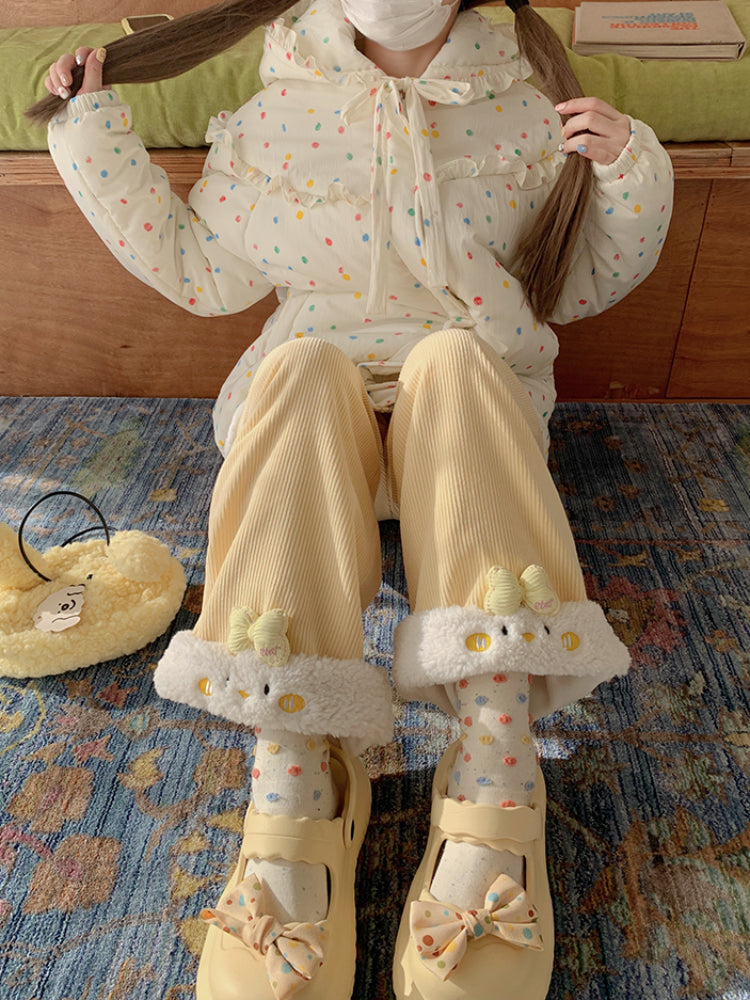 Farm Friends Plush Corduroy Pants-ntbhshop