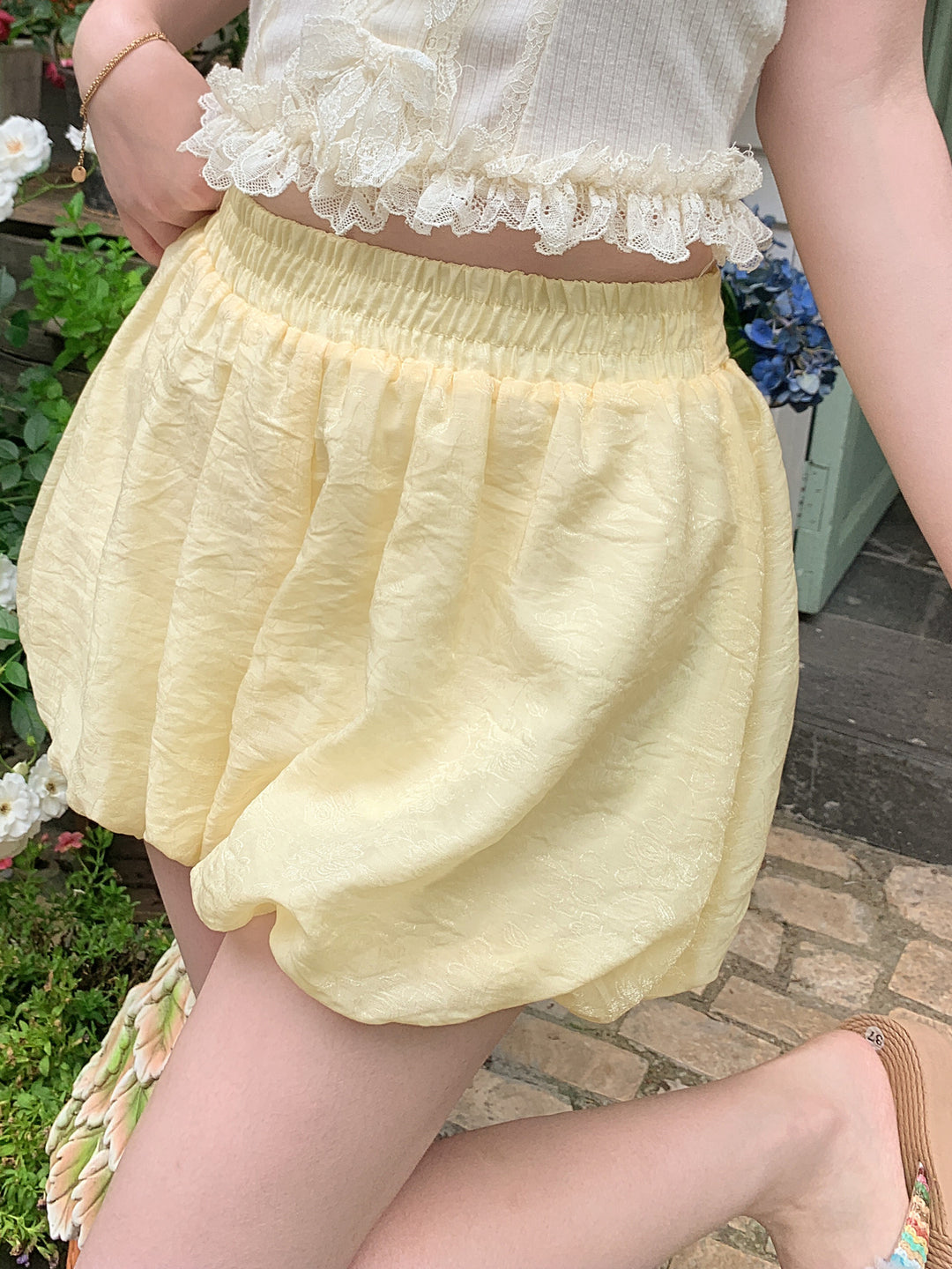 Butter Bloom Bubble Top & Shorts-Sets-ntbhshop