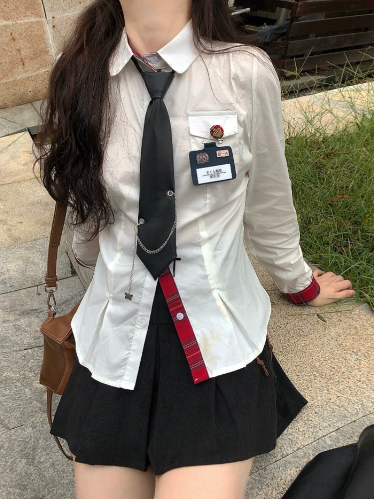 Autumn Confession Pleated Skirts-ntbhshop