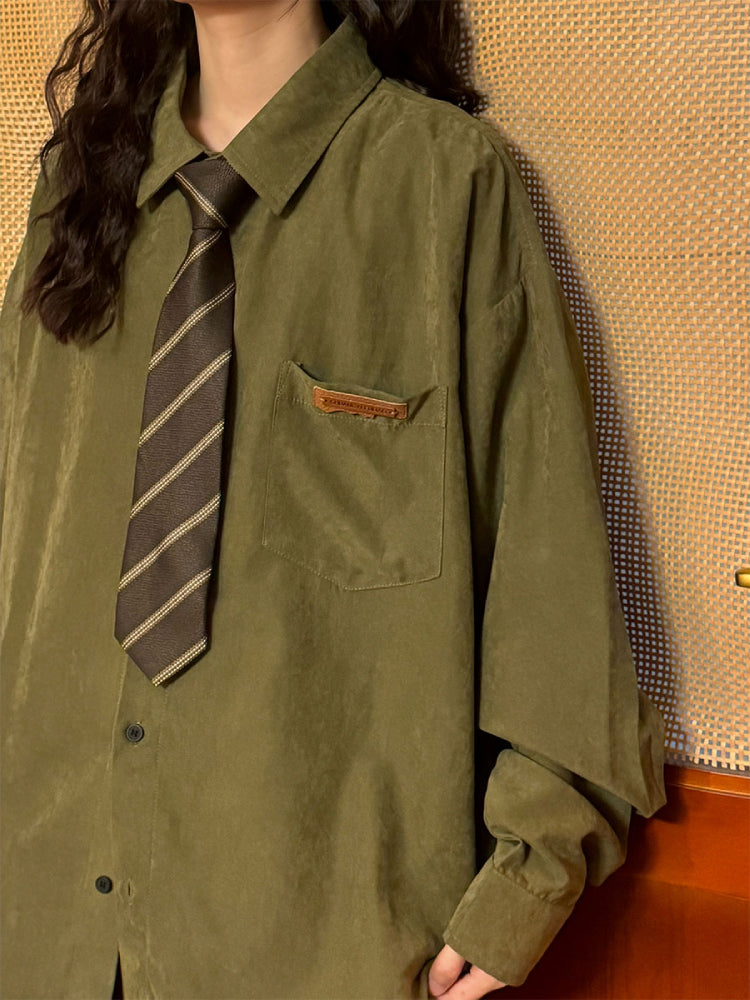 Midnight Campus Oversize Shirts-ntbhshop