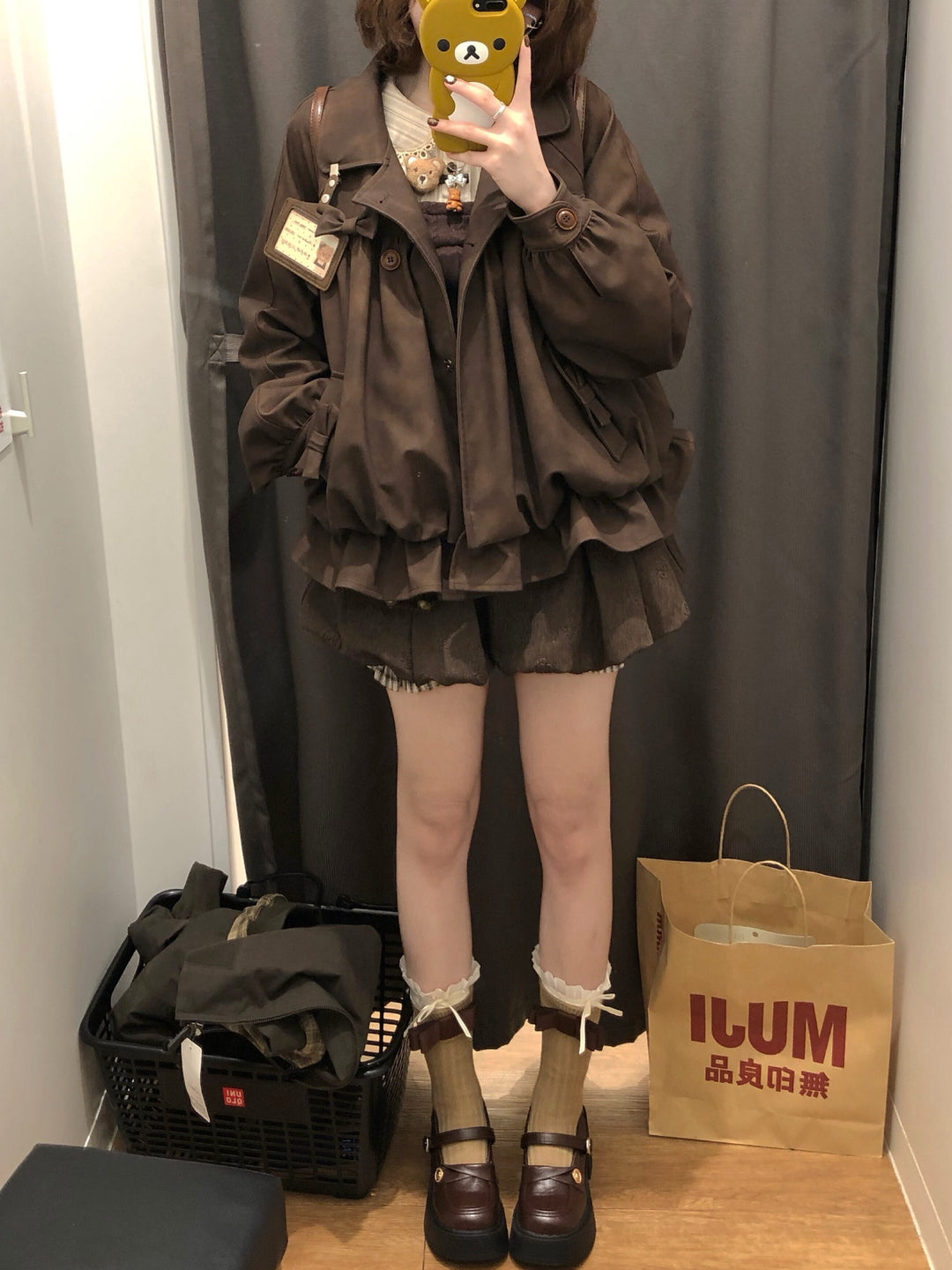 Chestnut Milk Leather Jacket-Outerwear-ntbhshop