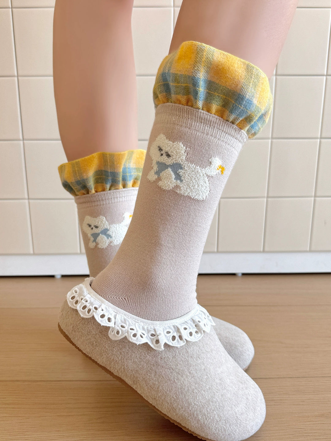 Ruffle Kiss Crew Socks-ntbhshop