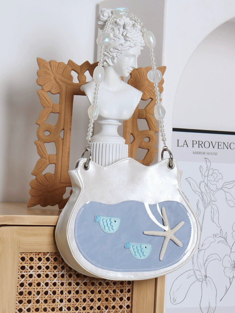 Pearl Fishbowl Crossbody Bag-ntbhshop