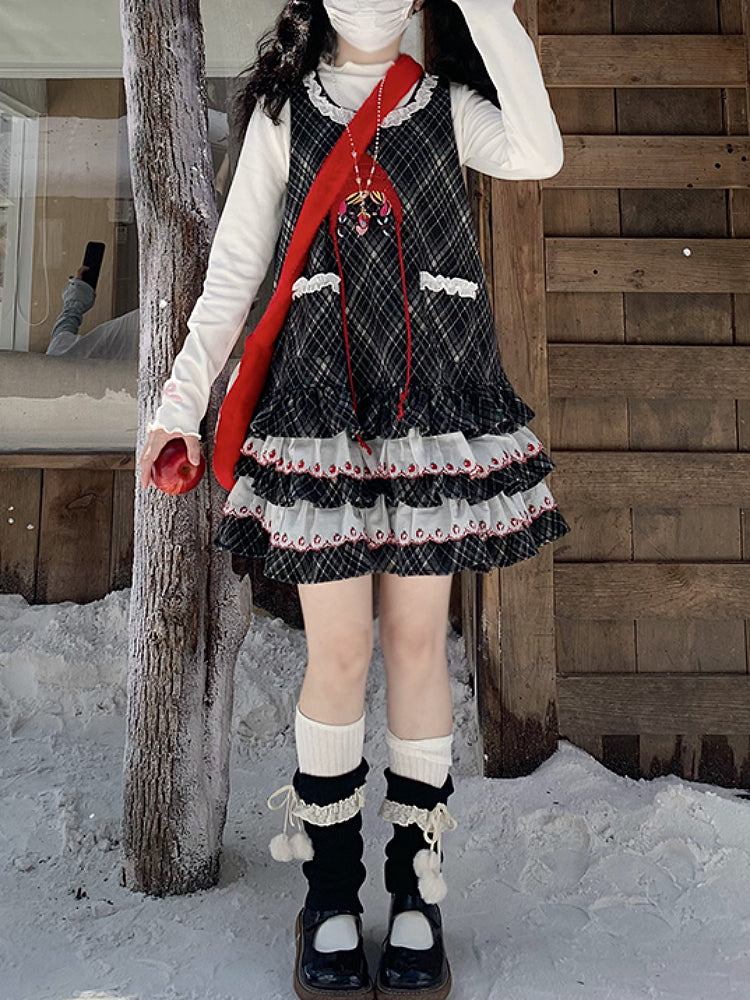 Little Red Daydream Cake Dresses-ntbhshop