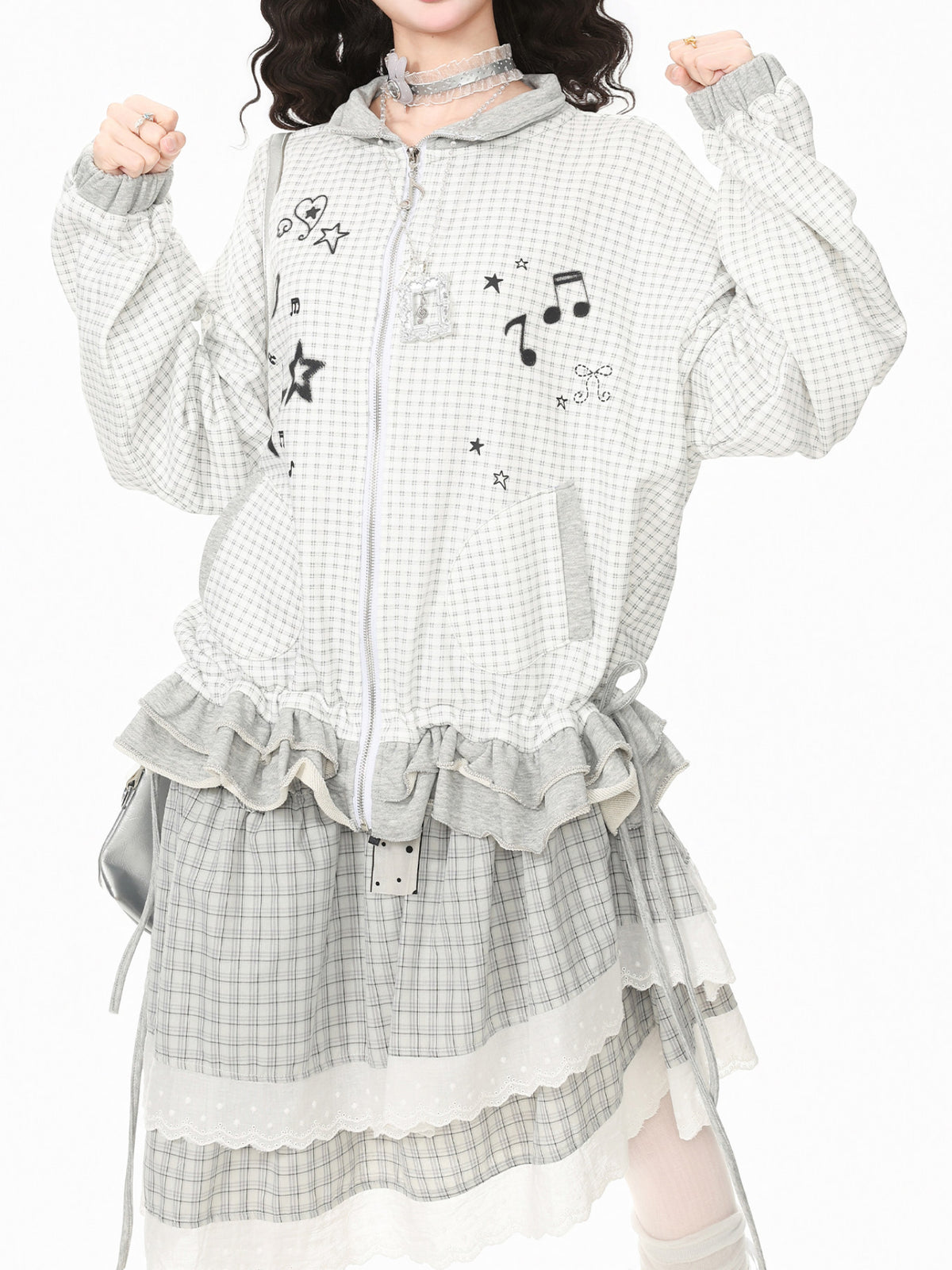 Whimsy Melody Ruffle Jackets-Outerwear-ntbhshop