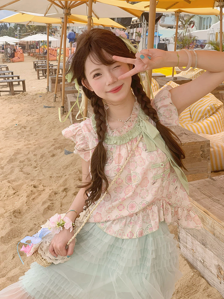 Guava Daydreams Fairy Top & Skirt-Sets-ntbhshop