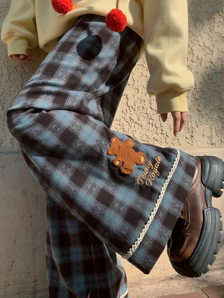 Teddy Royale Plaid Pants-ntbhshop