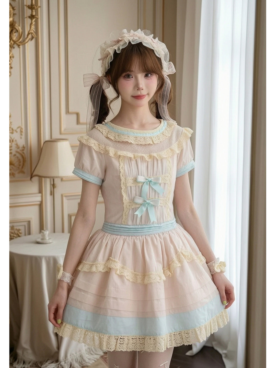 Marshmallow Tea Party Dress-Dresses-ntbhshop