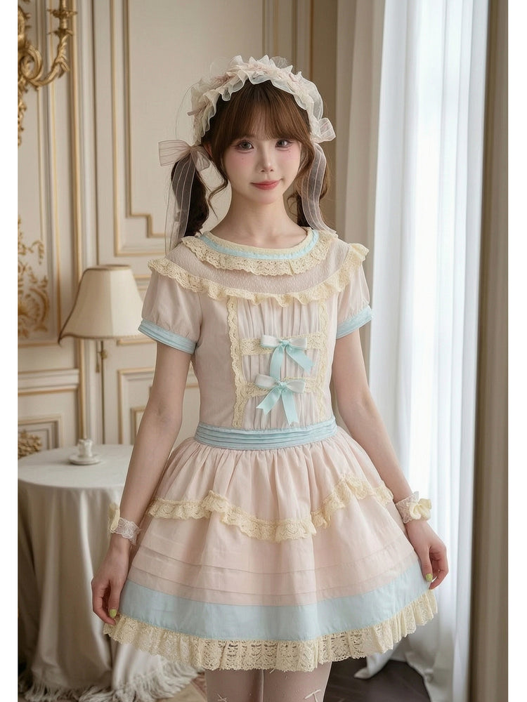 Marshmallow Tea Party Dress-Dresses-ntbhshop