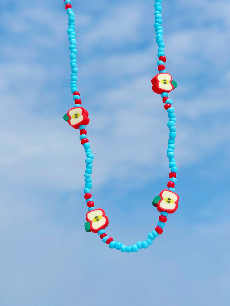 Fruit Pop Star Beaded Necklaces-ntbhshop