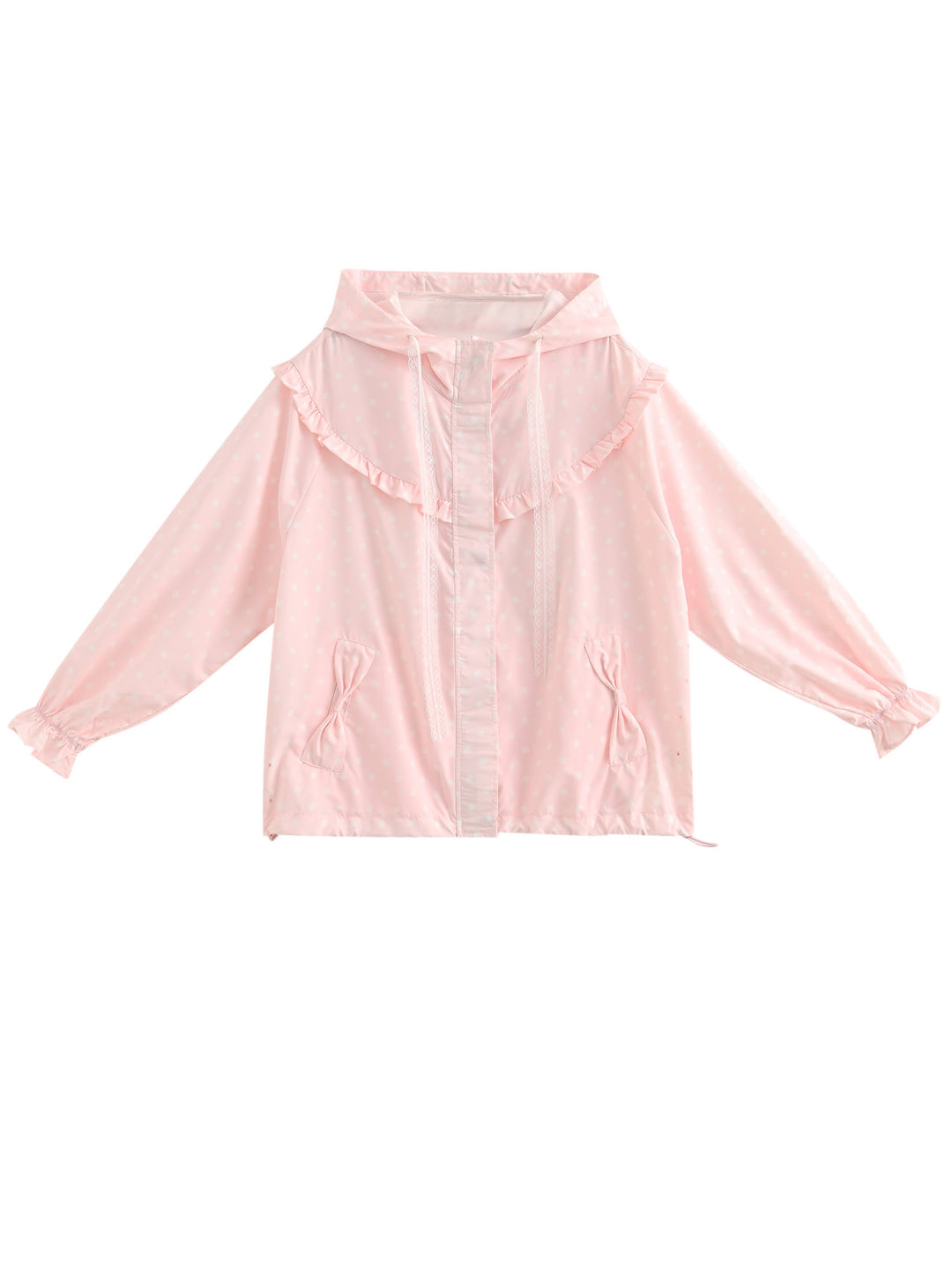 Strawberry Milk Dot Sun Jacket-Outerwear-ntbhshop