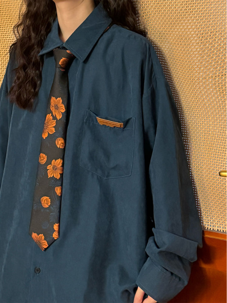 Midnight Campus Oversize Shirts-ntbhshop