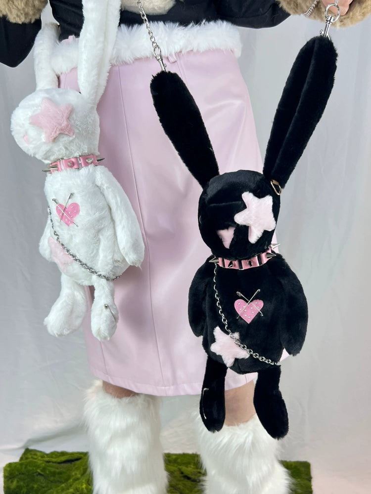 Bunny Knight Crossbody Plush Bags-ntbhshop