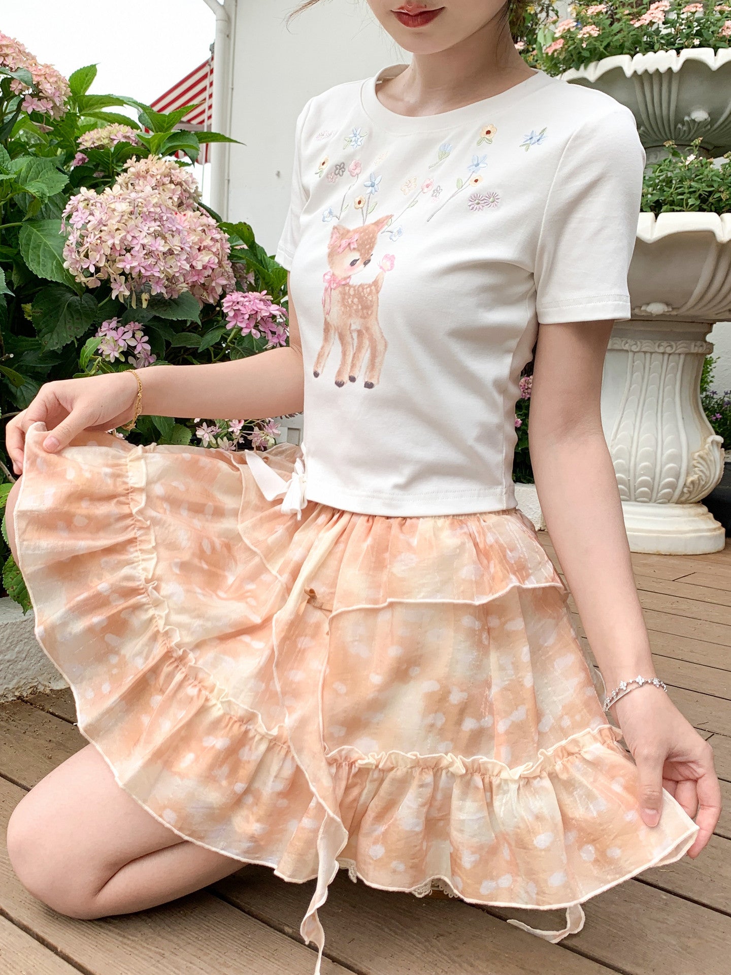 Dear Bambi Cake Skirt-Bottoms-ntbhshop