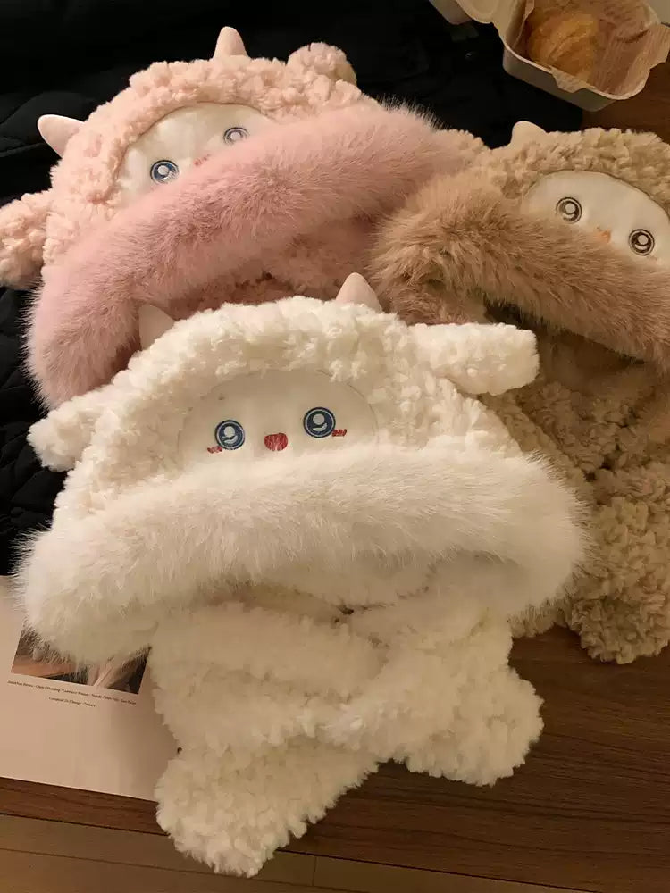 Sheep Cloud Cozy Earflap Hoods-ntbhshop