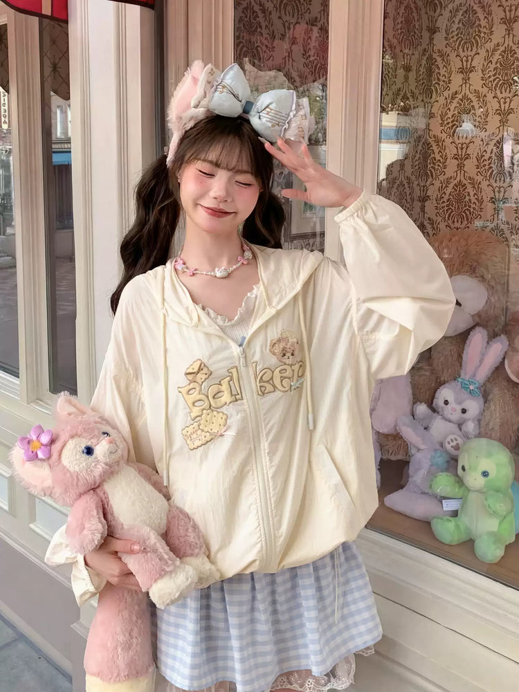 Bakery Bear Sun Jacket-Outerwear-ntbhshop