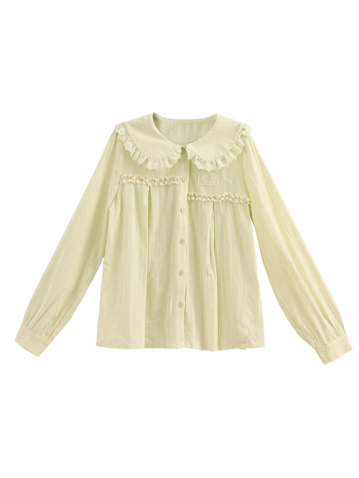 Spring Meadow Lace Blouse-Tops-ntbhshop