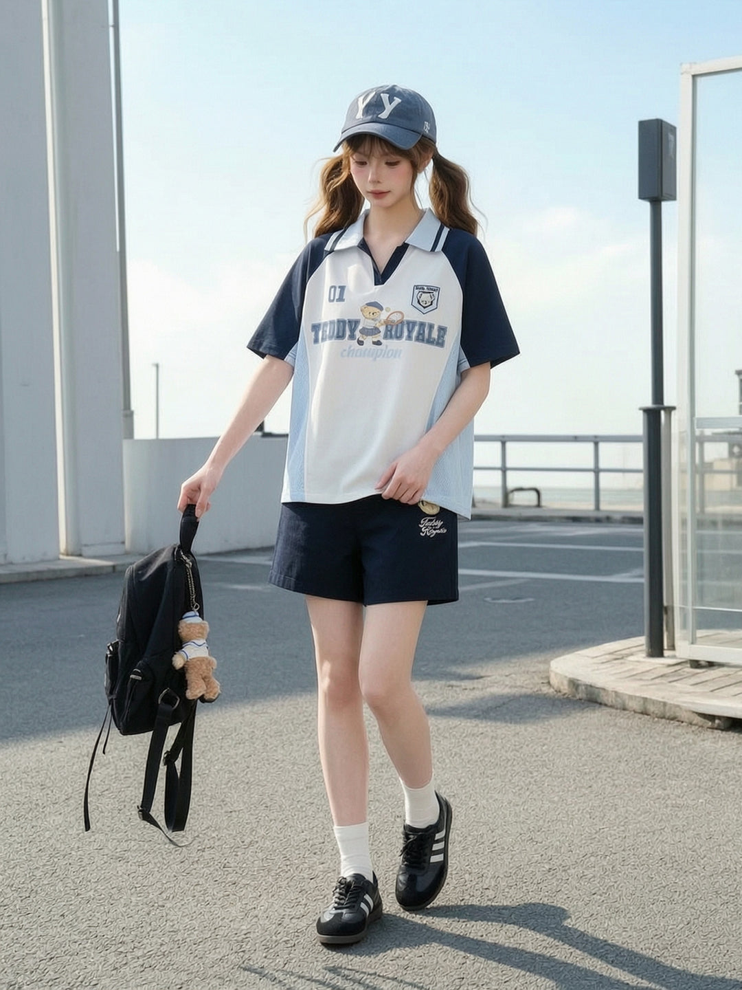 Teddy Royale Sailor Shorts-Bottoms-ntbhshop