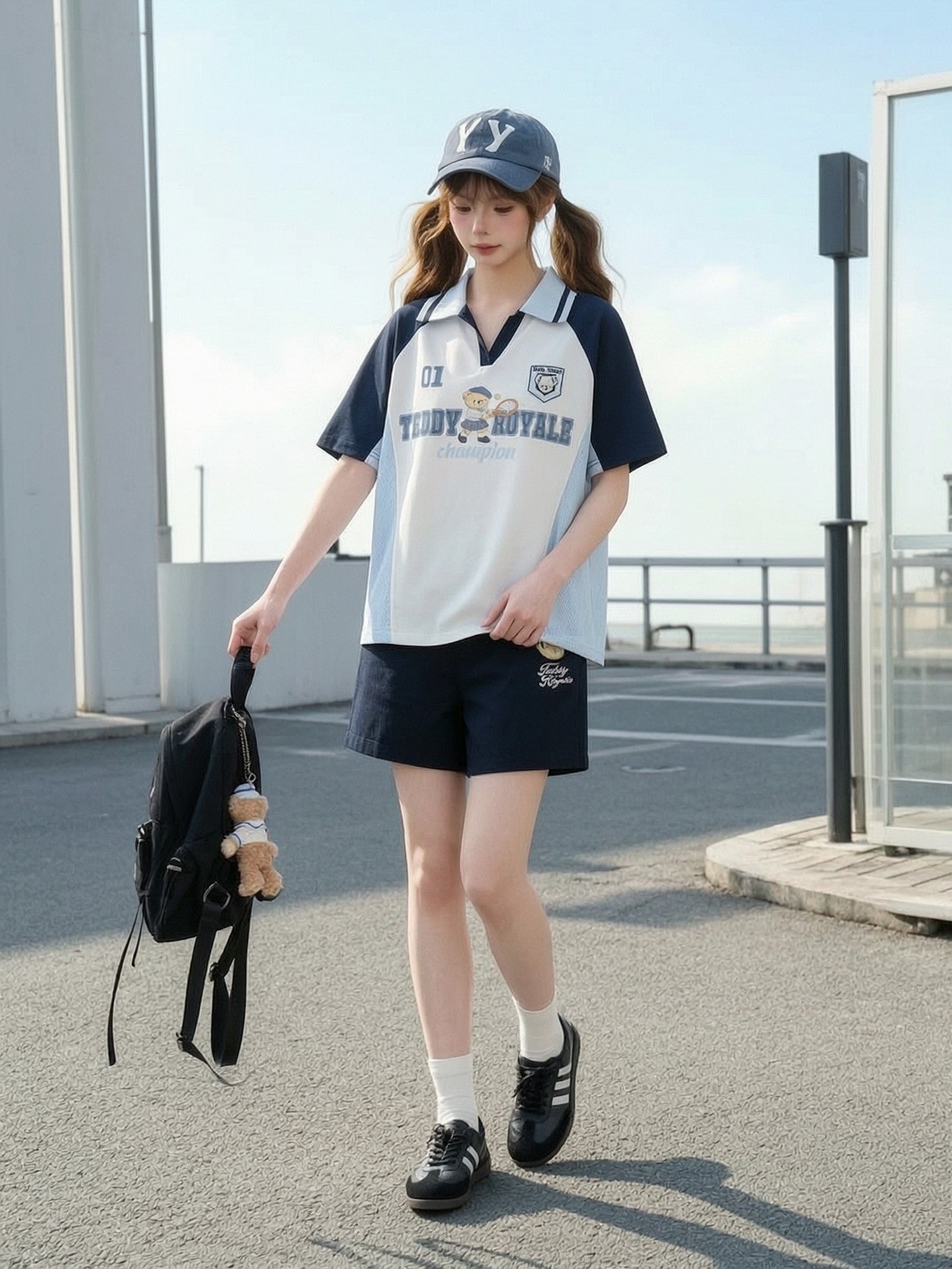 Teddy Royale Sailor Shorts-Bottoms-ntbhshop
