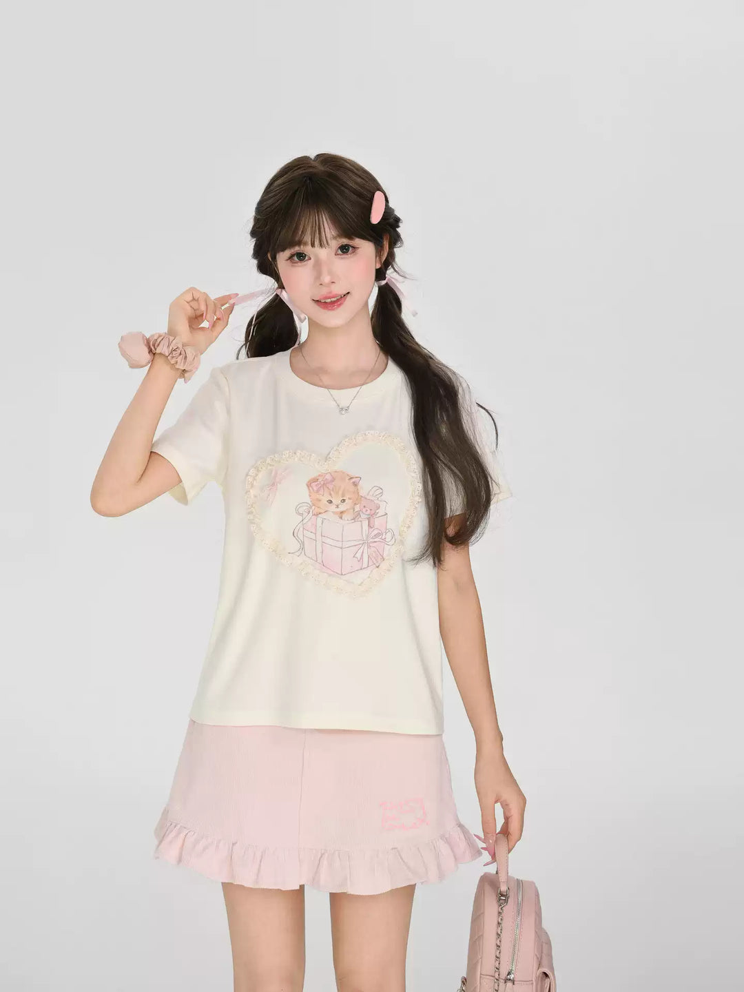 Blush Milk Corduroy Skirt-Bottoms-ntbhshop