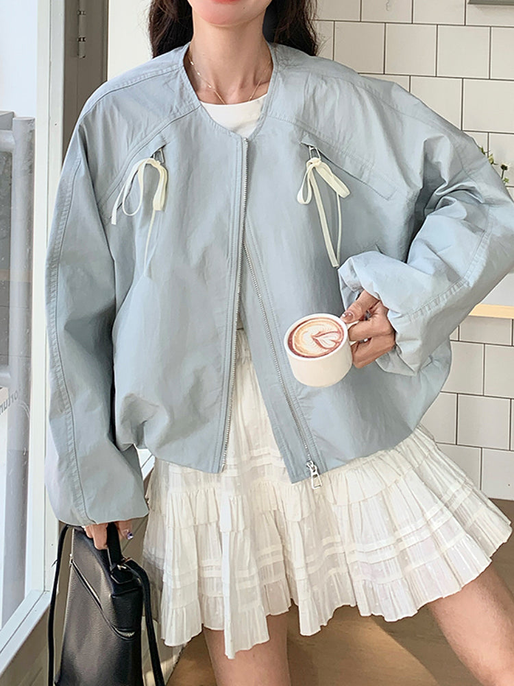 Bluebell Lace Crop Jacket-ntbhshop