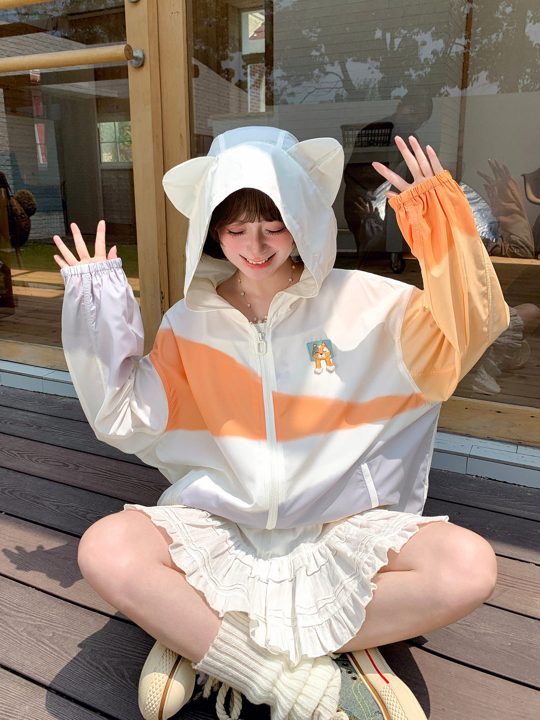 Kitty Tabby Sun Jackets-Outerwear-ntbhshop