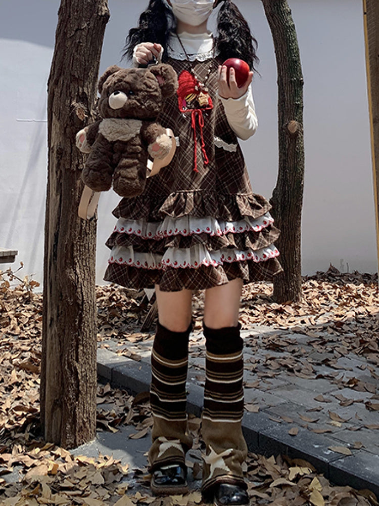 Little Red Daydream Cake Dresses-ntbhshop