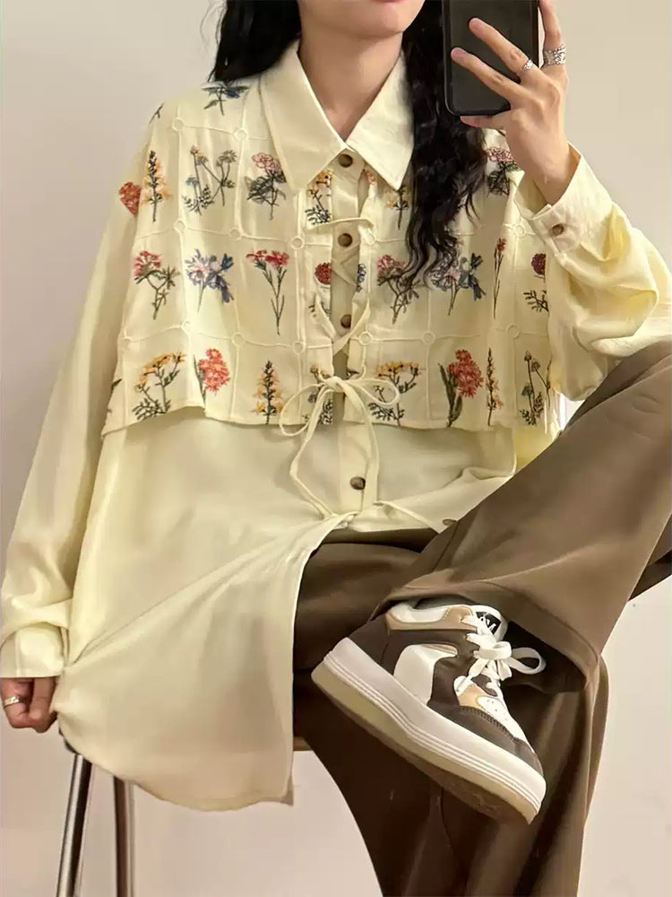 Antique Parchment Layer Shirts-Tops-ntbhshop