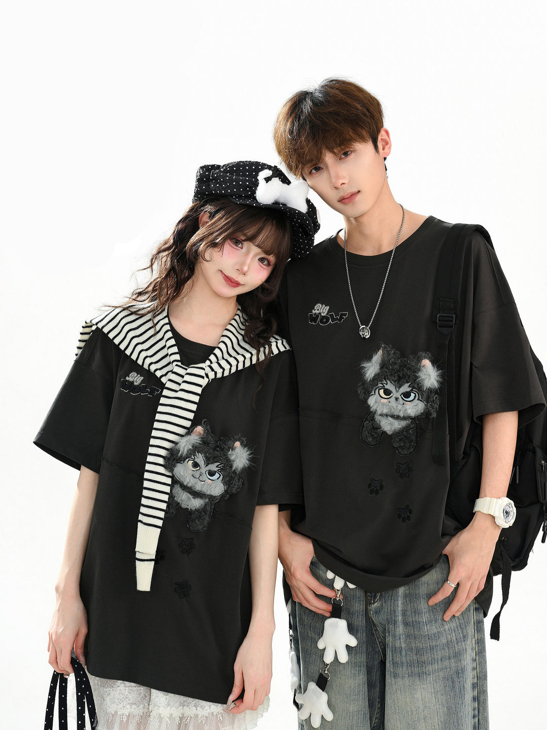 Twilight Wolf Unisex Tee-Tops-ntbhshop