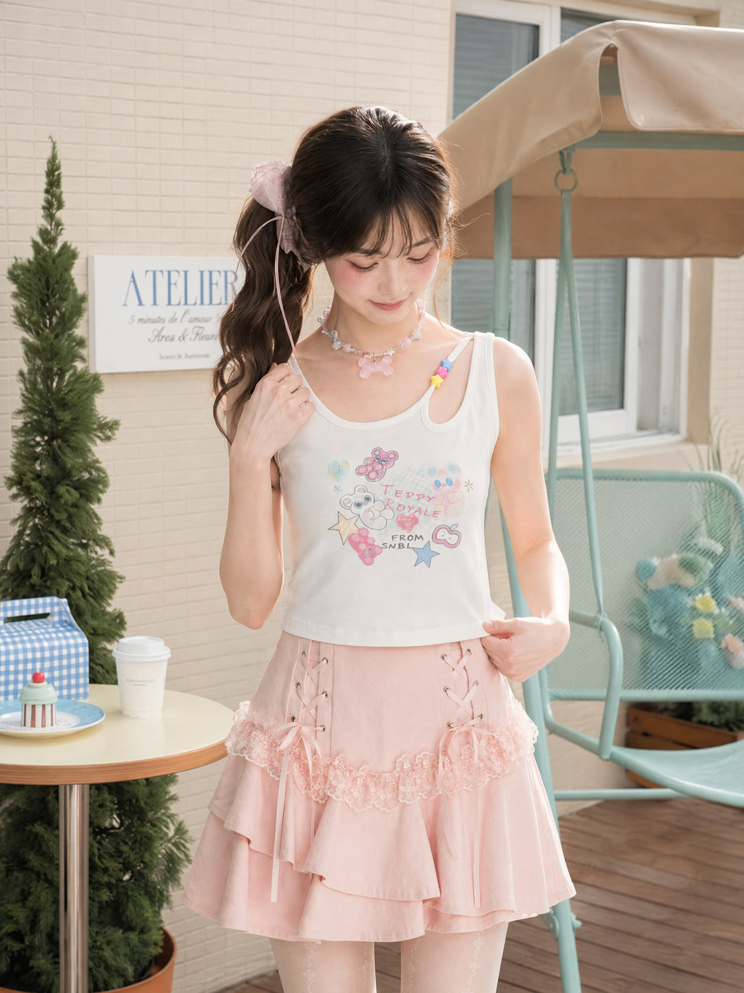 Teddy Royale Tank Top-Tops-ntbhshop