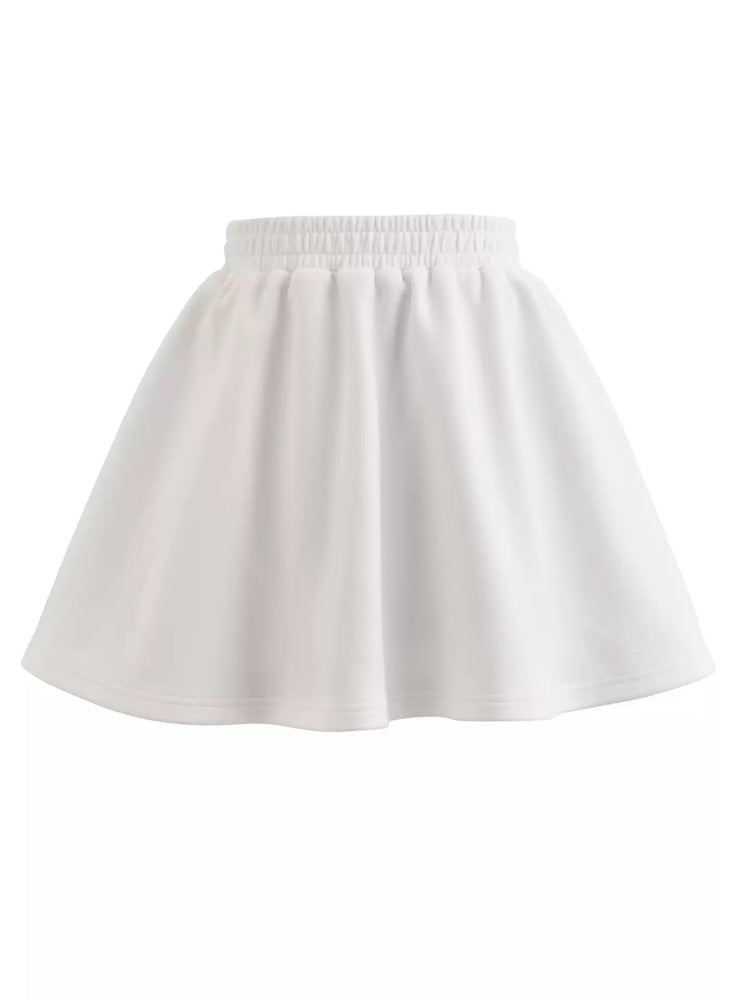 Milk Angel Bear Sweat Jacket & Skirt-Sets-ntbhshop