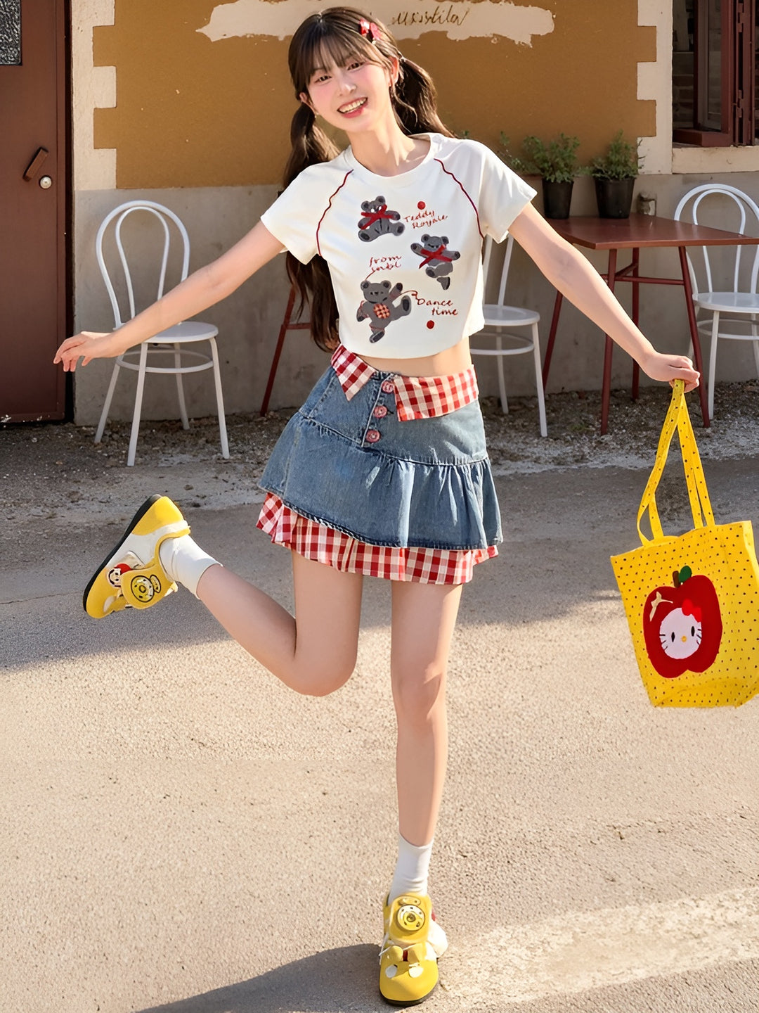 Teddy Royale Crop Top-Tops-ntbhshop