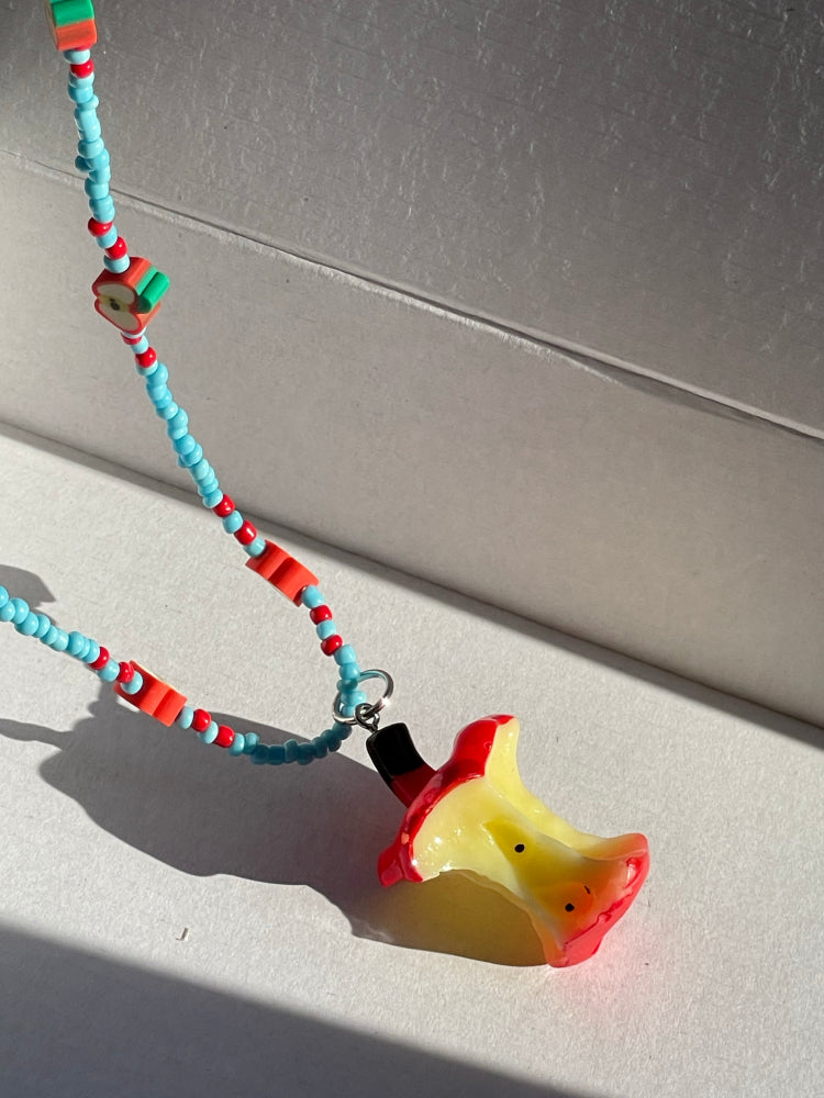 Apple Core Beaded Necklaces-ntbhshop