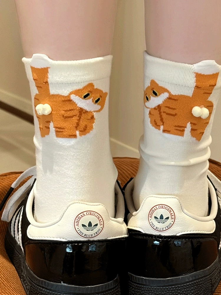 Peachy Paws Crew Socks-ntbhshop