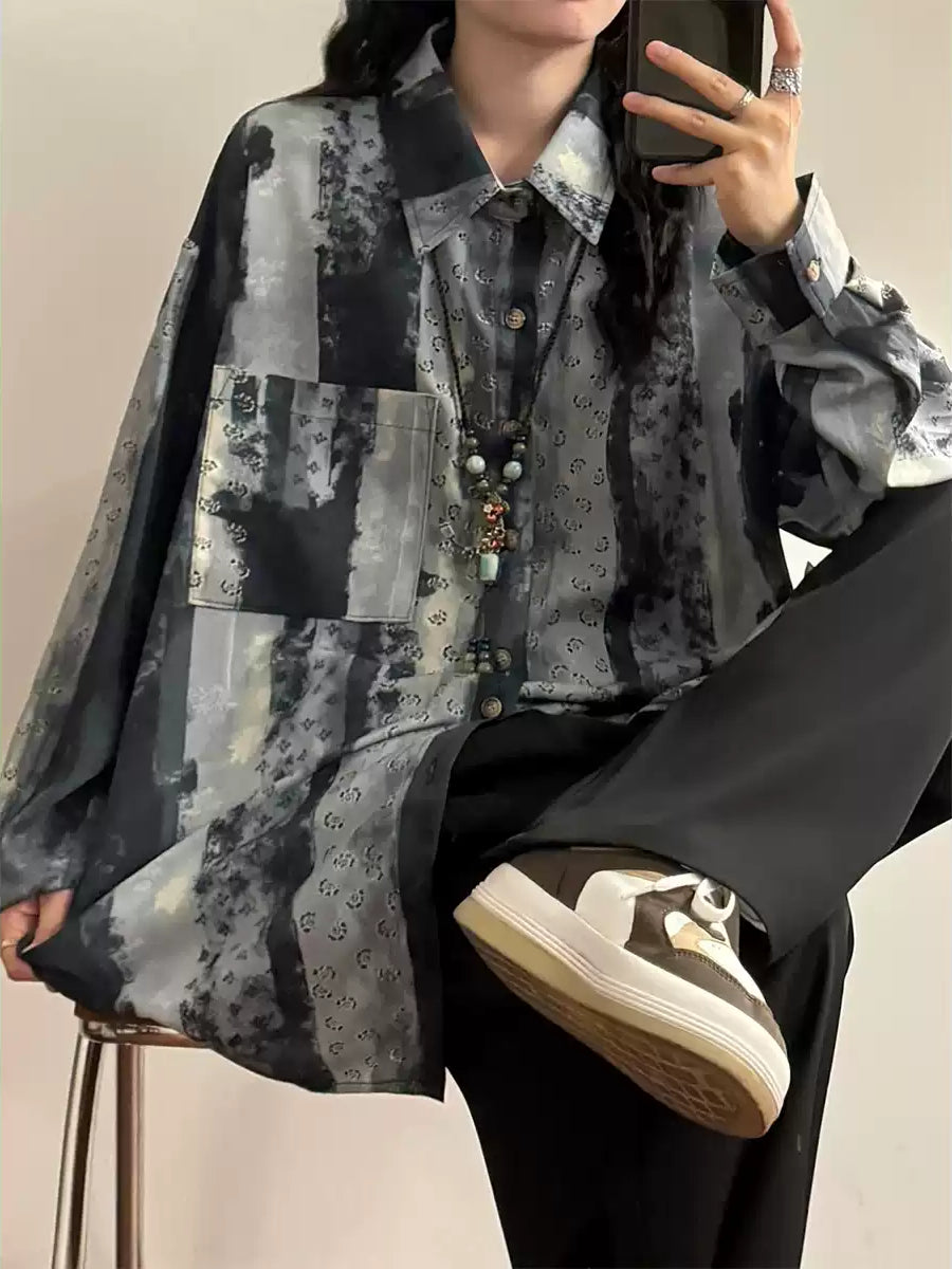 Midnight Marginalia Print Shirts-Tops-ntbhshop