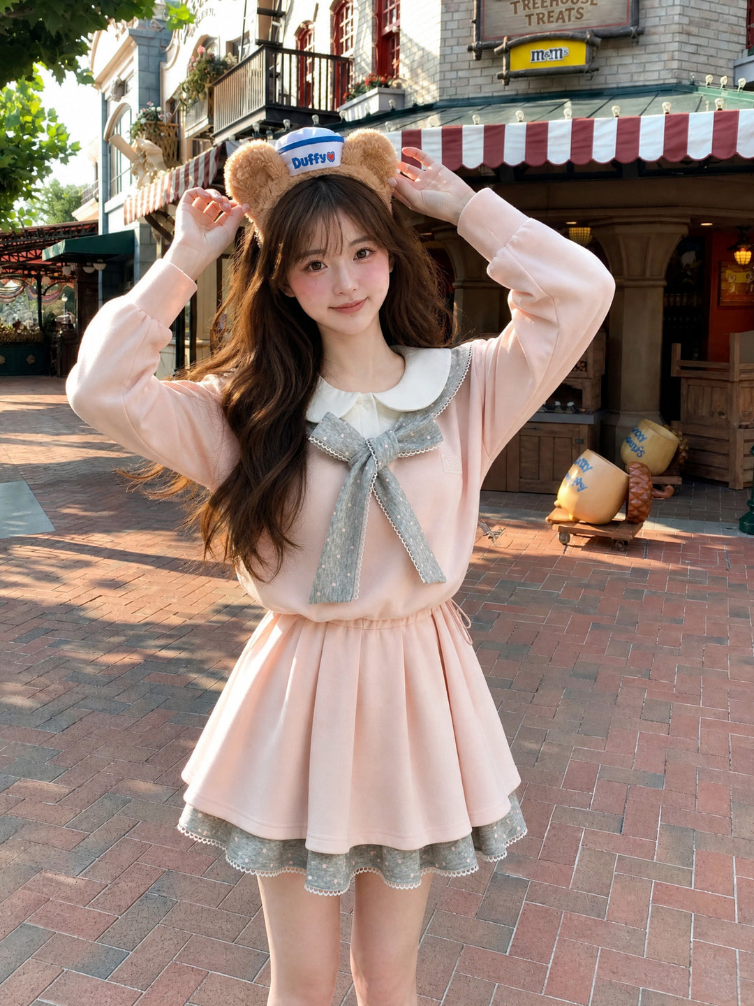 Blush Sailor Doll Dress-Outerwear-ntbhshop