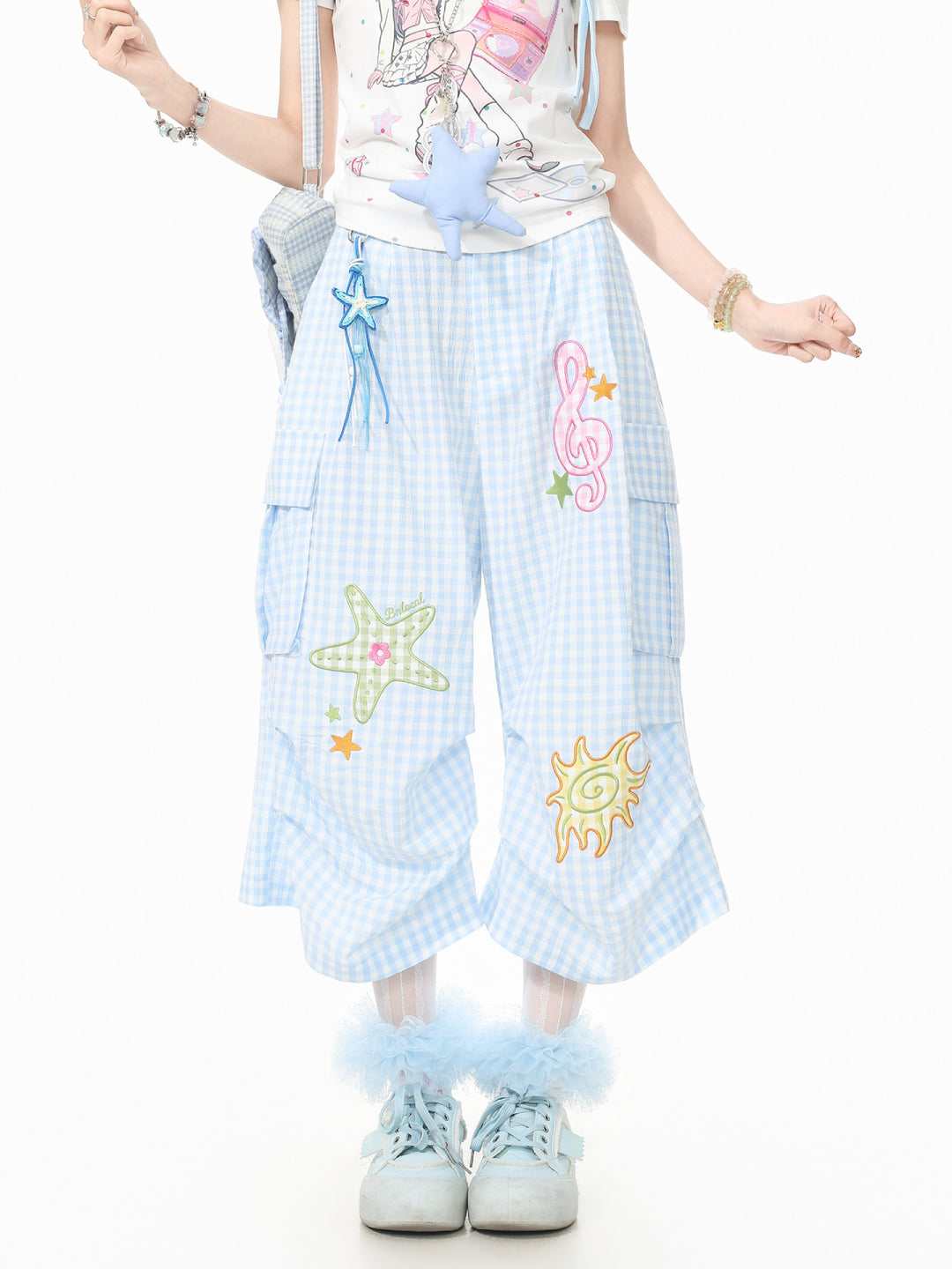 Whimsy Melody Capri Pants-Bottoms-ntbhshop