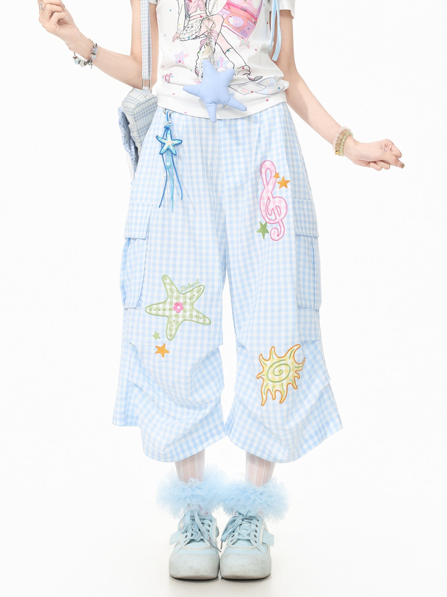 Whimsy Melody Capri Pants-Bottoms-ntbhshop