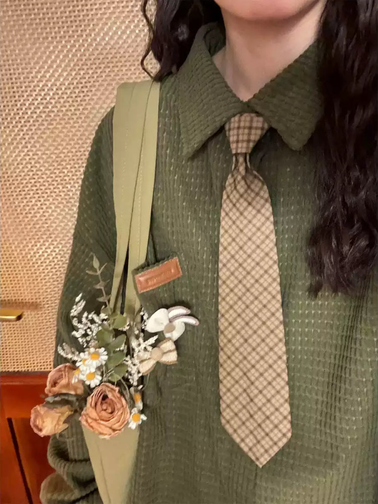 Moss Maze Whimsy Waffle Shirts-ntbhshop