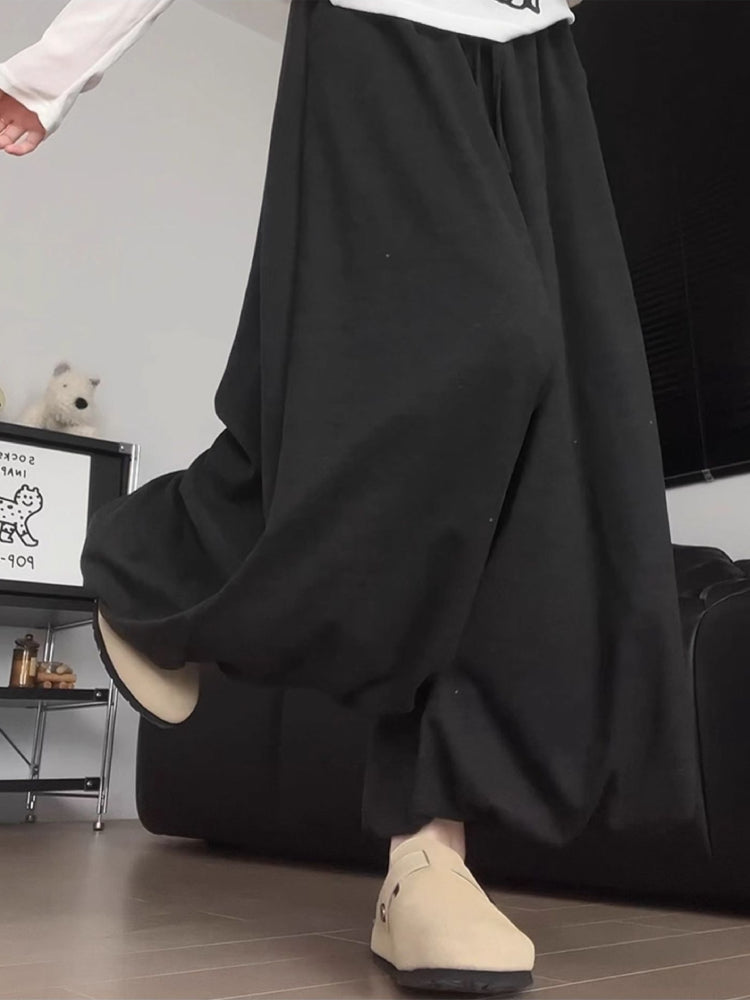 Mocha Bloom Bubble Sweatpants-ntbhshop