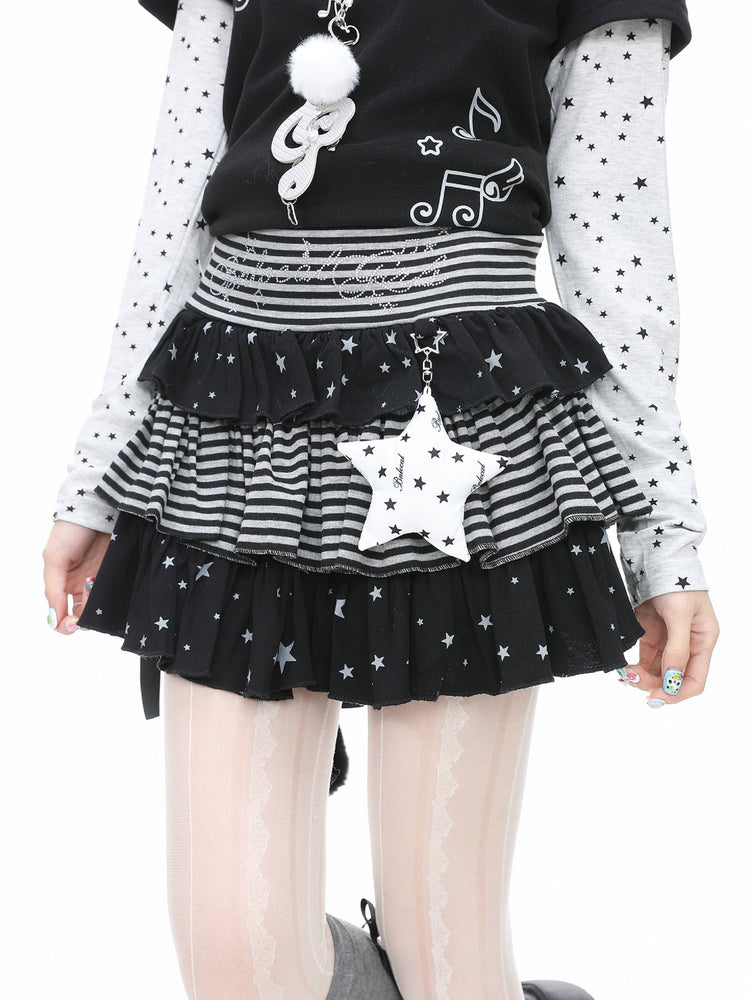 Milky Way Cake Skirts-Bottoms-ntbhshop