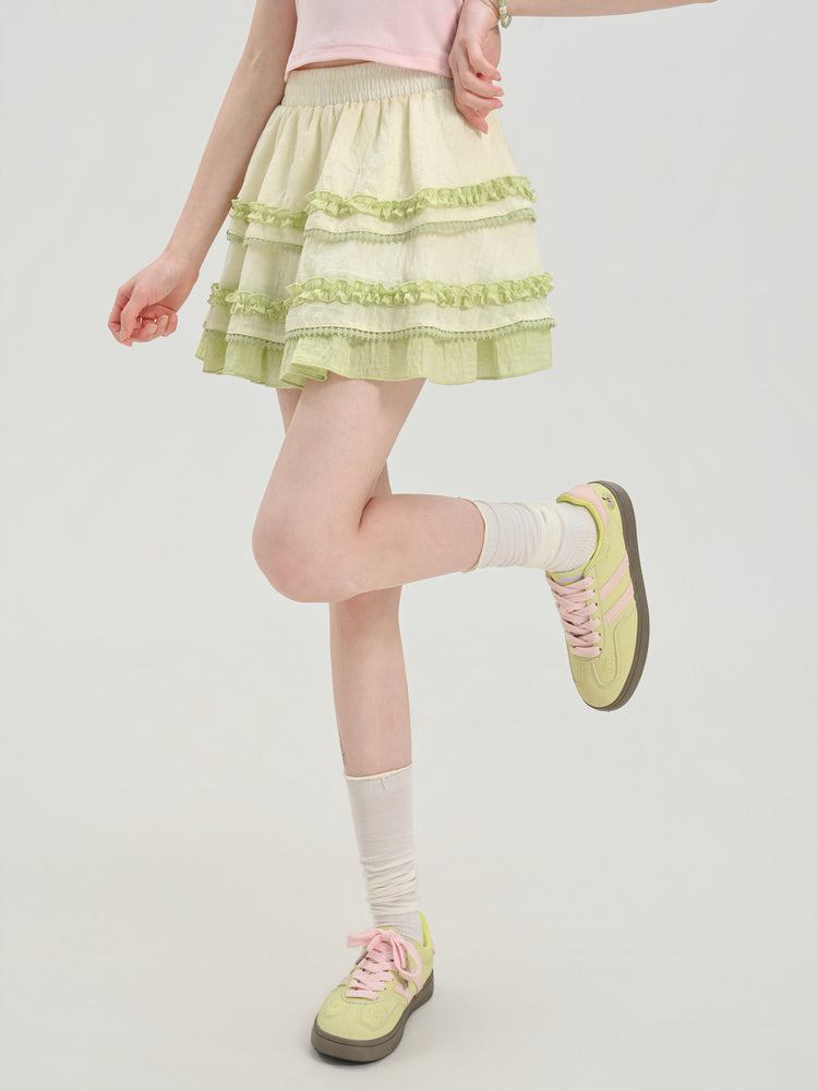 Guava Whip Cake Skirt-Bottoms-ntbhshop