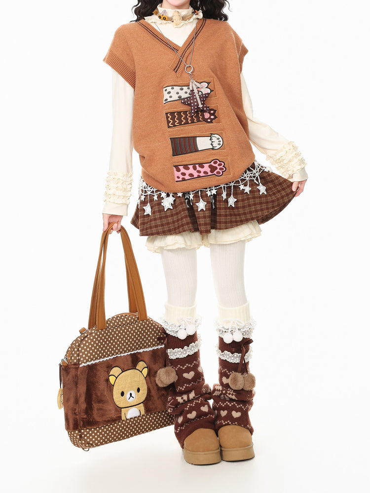 Whisker Pal Sweater Vest-Outerwear-ntbhshop