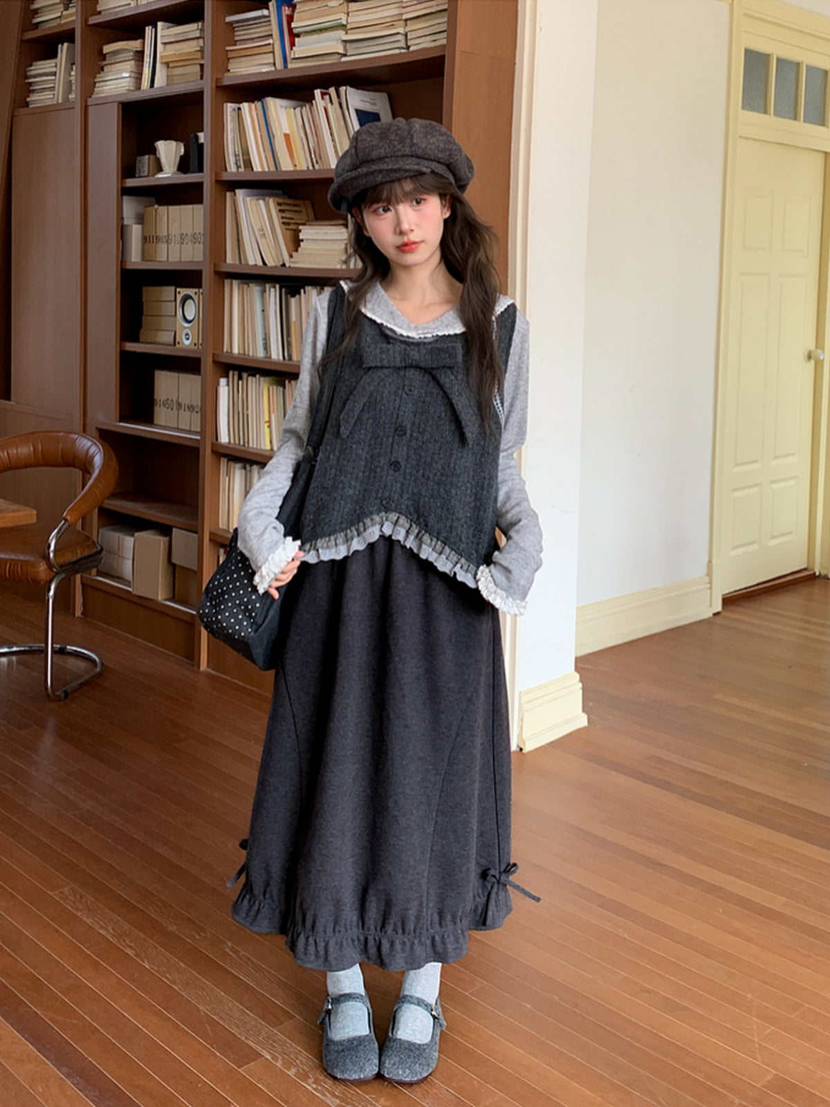 Silent Café Lace Knit Base Top-ntbhshop