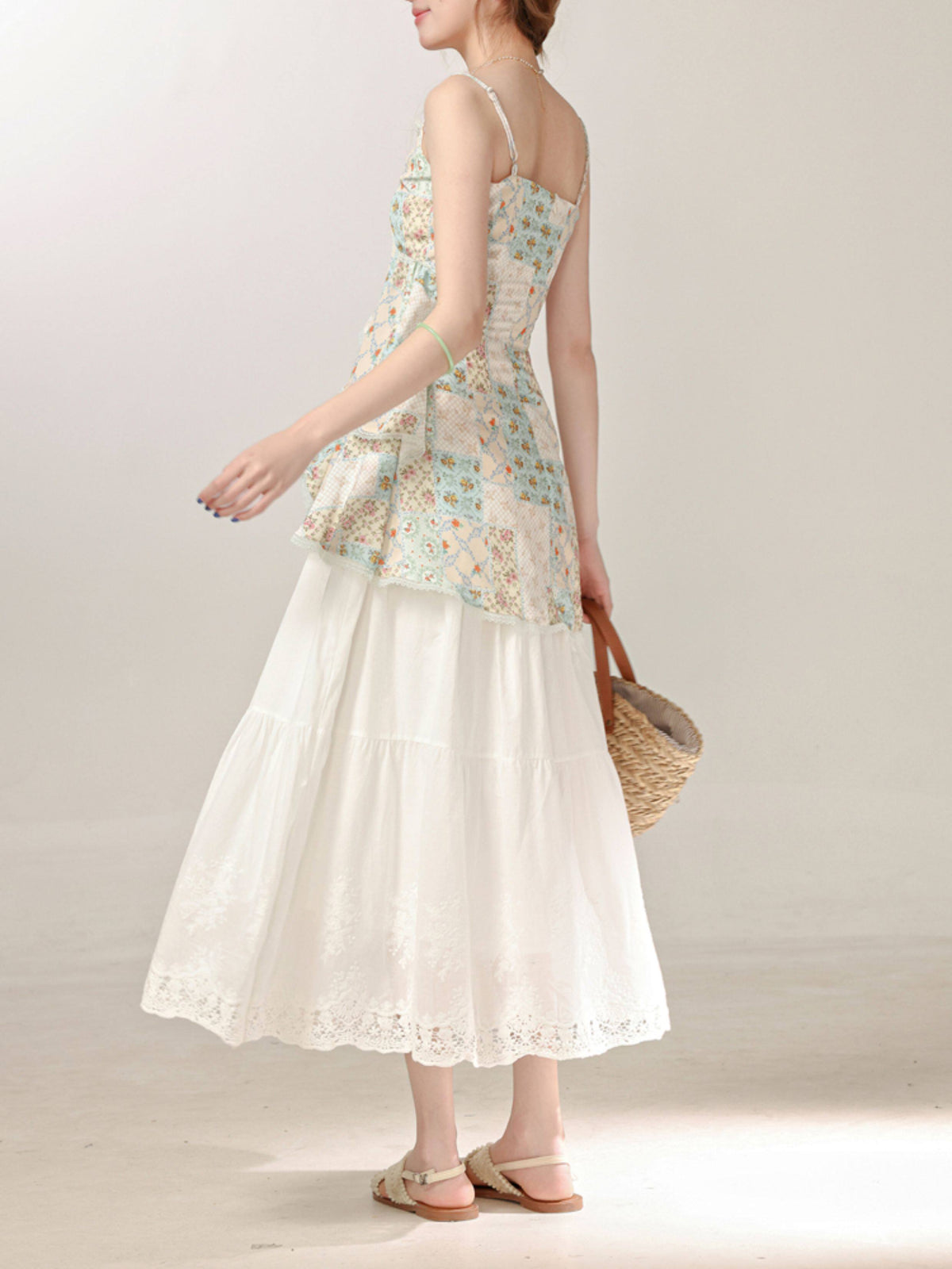 Garden Whisper Floral Cami Top-Tops-ntbhshop