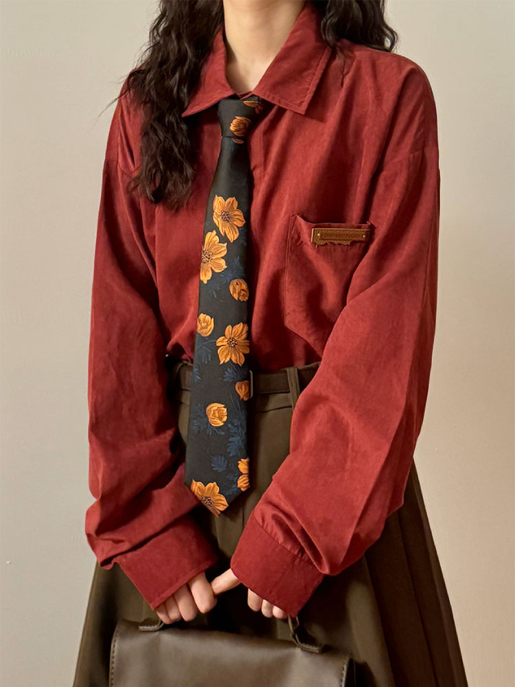 Midnight Campus Oversize Shirts-ntbhshop